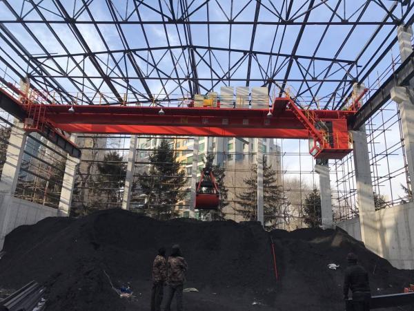 辽宁J9.COM起重机吉林抓斗双梁起重机项目