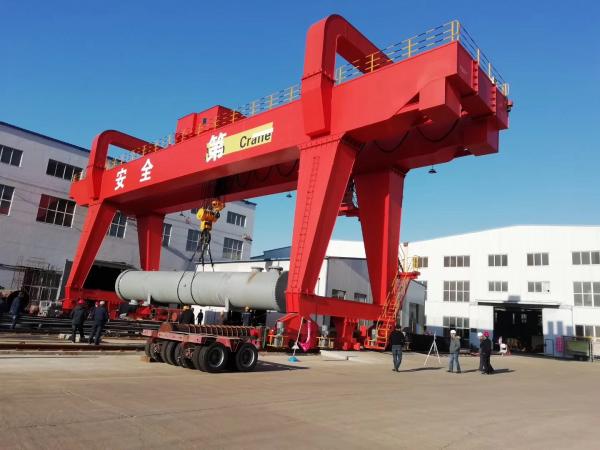 辽宁抚顺J9.COM起重机大吨位龙门吊安装试验验收