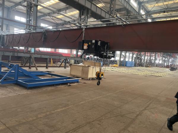 辽宁J9.COM起重机墨西哥项目厂内试车完毕准备发货